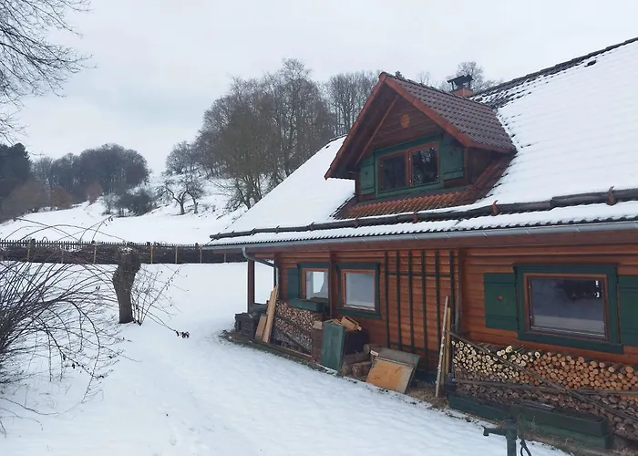 Idyllisches Holzhaus Im Gruenen Casa vacanze