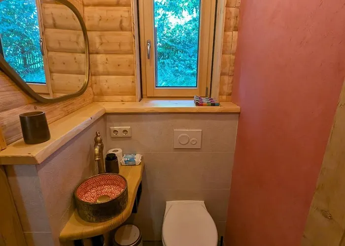 Prázdninový dům Idyllisches Holzhaus Im Gruenen *